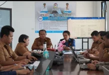Kominfo dan BPS Toba Melakukan Pendampingan SDI ke OPD