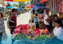 Polres Toba Dekatkan Diri Ke Warga Lewat Patroli Siang Di Balige