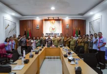 Wakil Bupati Taput Ikuti Entry Meeting BPK, Perkuat Evaluasi Layanan Air Minum