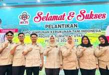 Wabup Madina Resmi Nakhodai HKTI Madina, Siap Pacu Pangan Sumut
