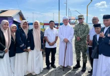 Wali Kota Sibolga Jamu Ulama Kharismatik Buya Amiruddin di Jembatan Pelangi