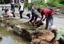 Pemkab Tapteng Gelar Gotong Royong Massal Jaga Lingkungan Kec. Pandan