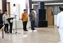 Bupati Tapteng Lantik 23 Pejabat Administrator
