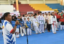 Wali Kota Sibolga Buka Super Taekwondo Championship 2026