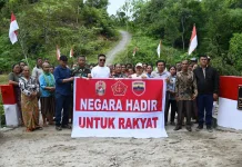 Bupati Humbahas Tinjau Jembatan di Pulo Godang dan Peadungdung