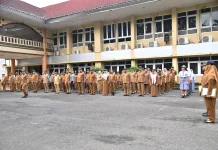 Pemko Sibolga Gelar Apel Pagi, Beri Penghormatan kepada ASN Korban KKB Jayawijaya