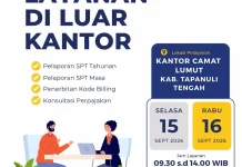 Layanan Pajak Mudah Hadir di Lumut Tapteng