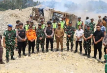 Satgas PETI Madina Sita 3 Mesin Dompeng di DAS Batang Gadis Kotanopan