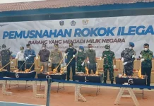 Kota Padangsidimpuan Peringkat I Peredaran Rokok Ilegal Terbanyak