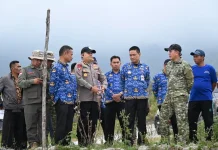 Satgas PRR Tinjau Lokasi Pembangunan Huntap di Humbang Hasundutan