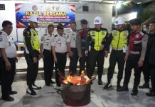 Lapas Sibolga Bersama APH Razia Blok Hunian dan Tes Urine Warga Binaan