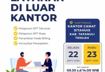 Kabar Baik, Layanan Pajak Kembali Hadir di Sitahuis