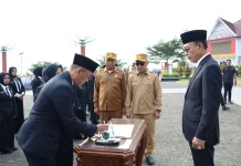 Bupati Gus Irawan Lantik 38 Kepala Sekolah