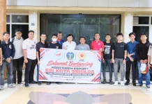 Wali Kota Sibolga Lepas Kontingen ESI ke Kejurprov Esport Sumut 2026