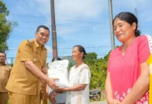 Pemkab Toba Luncurkan Bantuan Beras Tahap Tiga di Balige