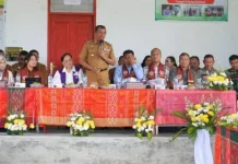 Desa Narumonda I Toba Dinilai Tim Evaluasi Posyandu Sumut