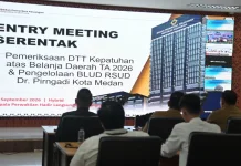 Pemko Sibolga Ikuti Entry Meeting Pemeriksaan Belanja Daerah BPK