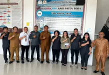 Bawaslu Toba dan Diskominfo Perkuat Pengawasan Partisipatif Warga