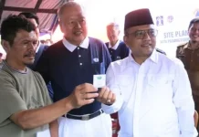 Pemko Padangsidimpuan dan Buddha Tzu Chi Undi Penerima Huntap