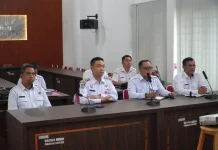 Pemkab Humbahas Ikuti Rakor Pemulihan Infrastruktur Pendidikan Pascabencana