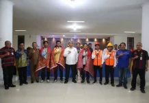 Wabup Deni Lumbantoruan Buka Uji Sertifikasi Kompetensi Tenaga Kerja Konstruksi