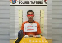 Miliki Sabu 25,85 gram, Pria Warga Tapteng Ditangkap