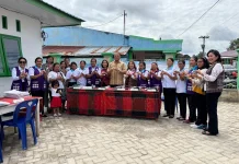 Kemendagri Kunjungi Posyandu Melati di Lintongnihuta Humbahas