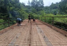 Sinergi Pemkab Humbahas dan TNI AD, Perkuat Infrastruktur Jembatan di Tarabintang