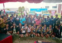 Turnamen Bola Voli Piala Bupati Humbahas Ditutup, Putra Paranginan Raih Juara