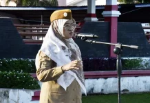Pemkab Tapteng Gelar Apel Pagi Gabungan, Tekankan Kesiapsiagaan Bencana