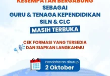 Seleksi Guru SILN dan Pendidik CLC 2026 Dibuka