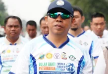 Bupati Taput Hadiri Fun Walk World Rabies Day