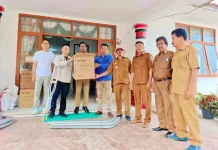 Pemkab Humbahas Terima Bantuan CSR Pos Damkar Baktiraja