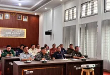 Bupati Humbahas Bersama Ketua DEN Rapat Persiapan Peresmian TSTH2