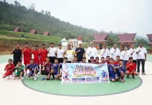 Bupati Taput Buka Laga Futsal SMP Peringatan HUT Ke-81