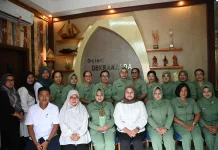 Ketua Dekranasda Sibolga Terima Kunjungan UMKM Binaan Persit KCK Kodim 0211/TT