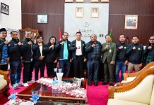 Bupati Humbahas Terima Audiensi PBSI