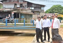 Gerak Cepat, Wali Kota Bersama Wakil Wali Kota Sibolga Tinjau Normalisasi Sungai