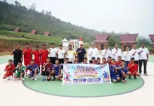 Bupati Taput Buka Pertandingan Futsal SMP, Dorong Sportivitas dan Kolaborasi