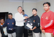 Bupati Tapsel Lepas 19 Peserta Diklat Laskar Gerindra, Dorong Kader Perkuat Pengab