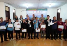 32 KK Warga Terdampak Bencana Hidrometeorologi Taput Terima Bantuan Kemensos RI