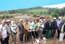 Wabup Tapsel Dorong Damparan Jadi Percontohan Pertanian Terpadu: Jagung, Ikan hing