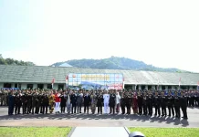 Wabup Tapteng Mahmud Efendi Hadiri HUT ke-81 TNI di Makorem 023/KS