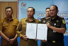 Bupati JTP Hutabarat Hadiri Peluncuran Program “Jaksa Sahabat Pendidik”