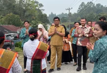 Pemkab Taput Hadiri Evaluasi PT. P2W-KSS di Desa Sibaganding