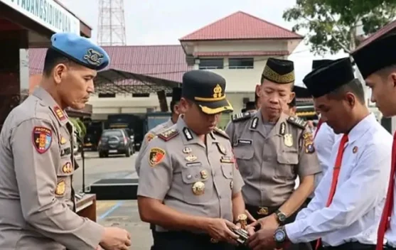 Polres Padangsidimpuan Tertibkan Senpi Inventaris Personel Secara Menyeluruh