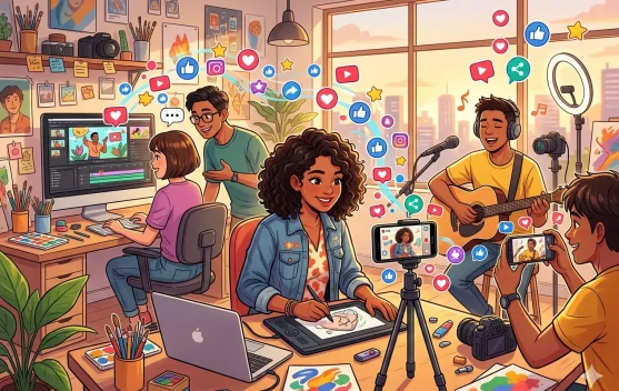 Media Sosial Jadi Wadah Kreativitas Positif Anak Muda