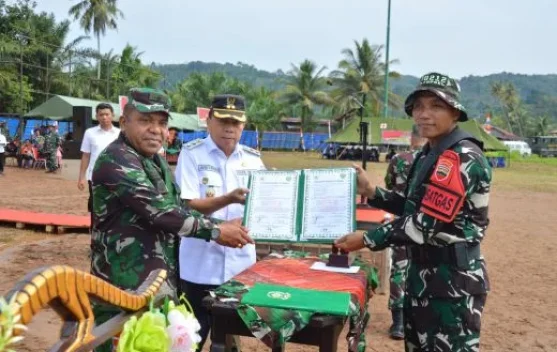 TMMD ke-127 di Sangkunur Tapsel Ditutup