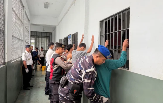 Lapas Sibolga Gelar Razia Gabungan dan Tes Urine