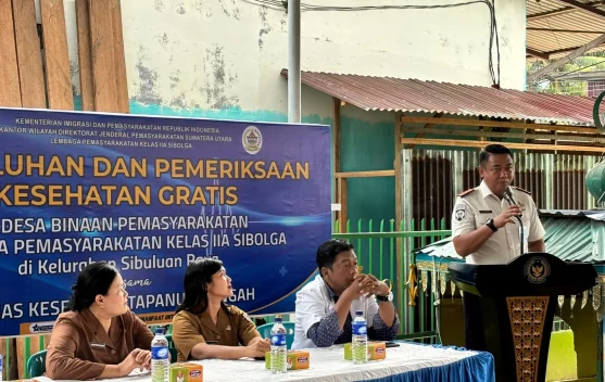 Dukung Asta Cita Presiden, Lapas Kelas IIA Sibolga Gelar Penyuluhan dan CKG